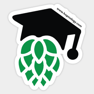 The Educated Hop Cone! Sticker